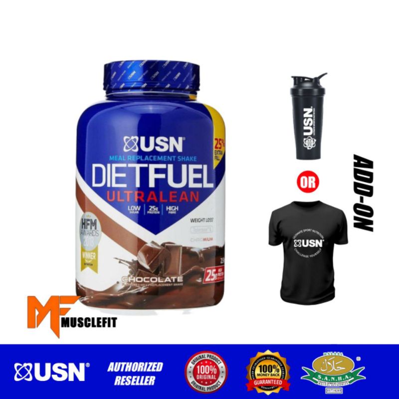 USN Diet Fuel Ultralean High Protein LowGI MultiStage Release