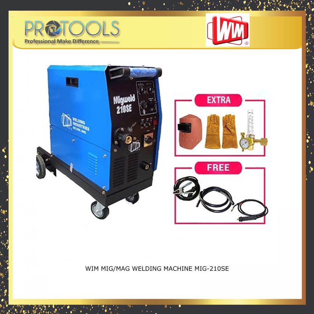 WIM MIG/MAG WELDING MACHINE MIG210SE Shopee Malaysia