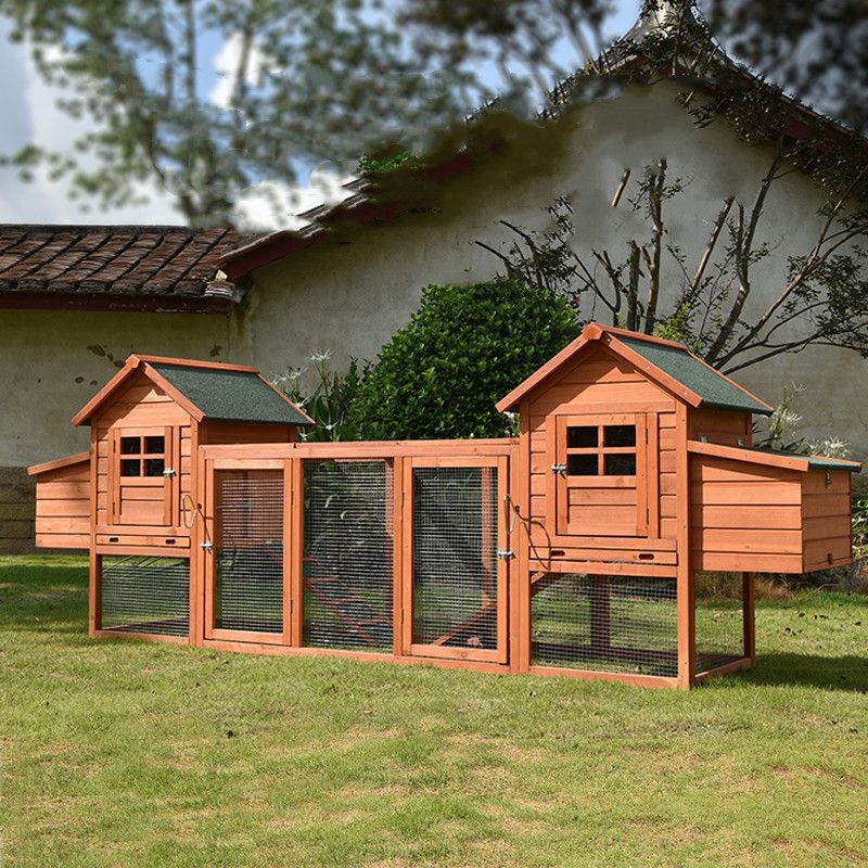 Outdoor chicken coop wooden chicken coop rabbit cage pigeon cage bird cage home rabbit house