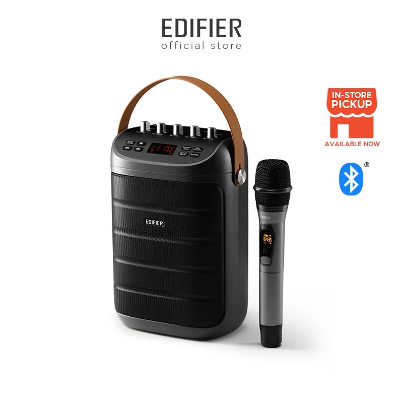 Edifier PK305 Portable Multimedia Speaker Wireless Mic Bluetooth Built