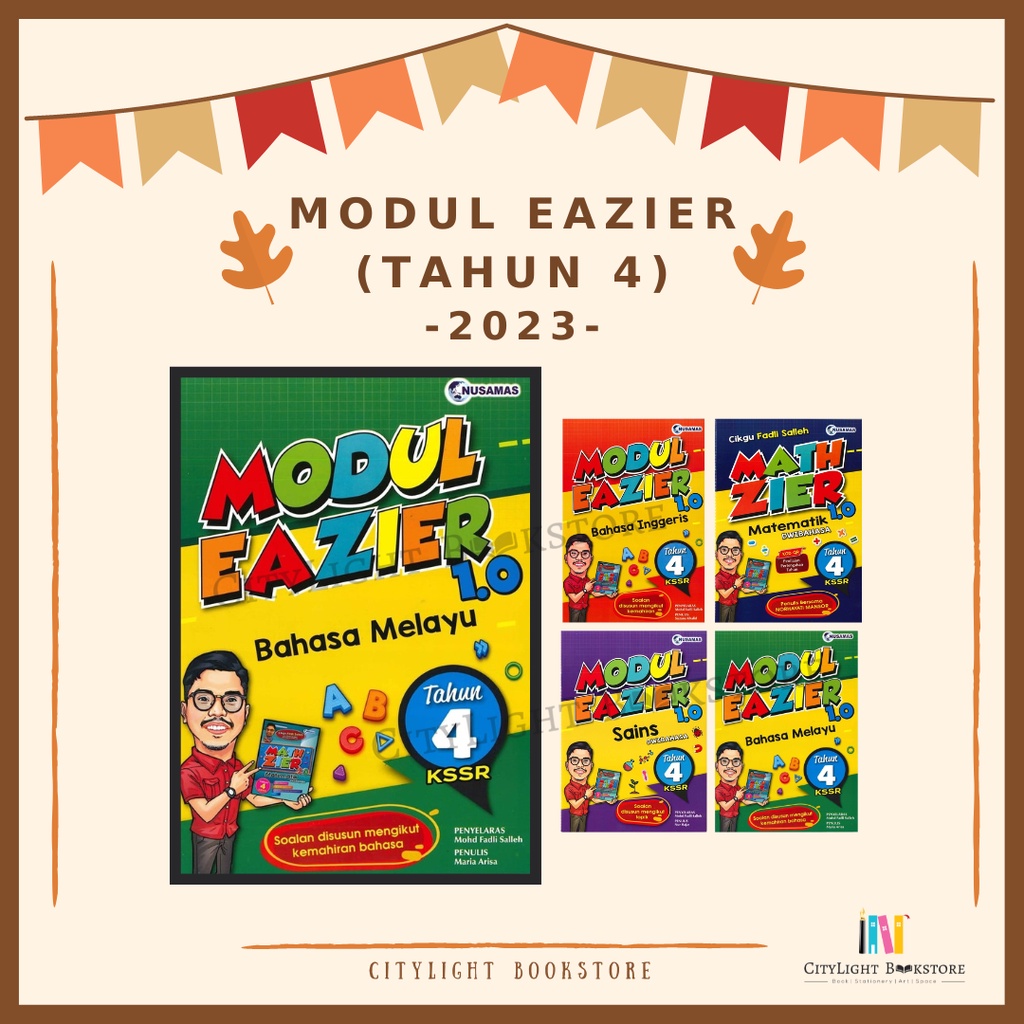 Citylight Buku Latihan Modul Eazier Dan Mathzier Matematik Tahun Shopee Malaysia