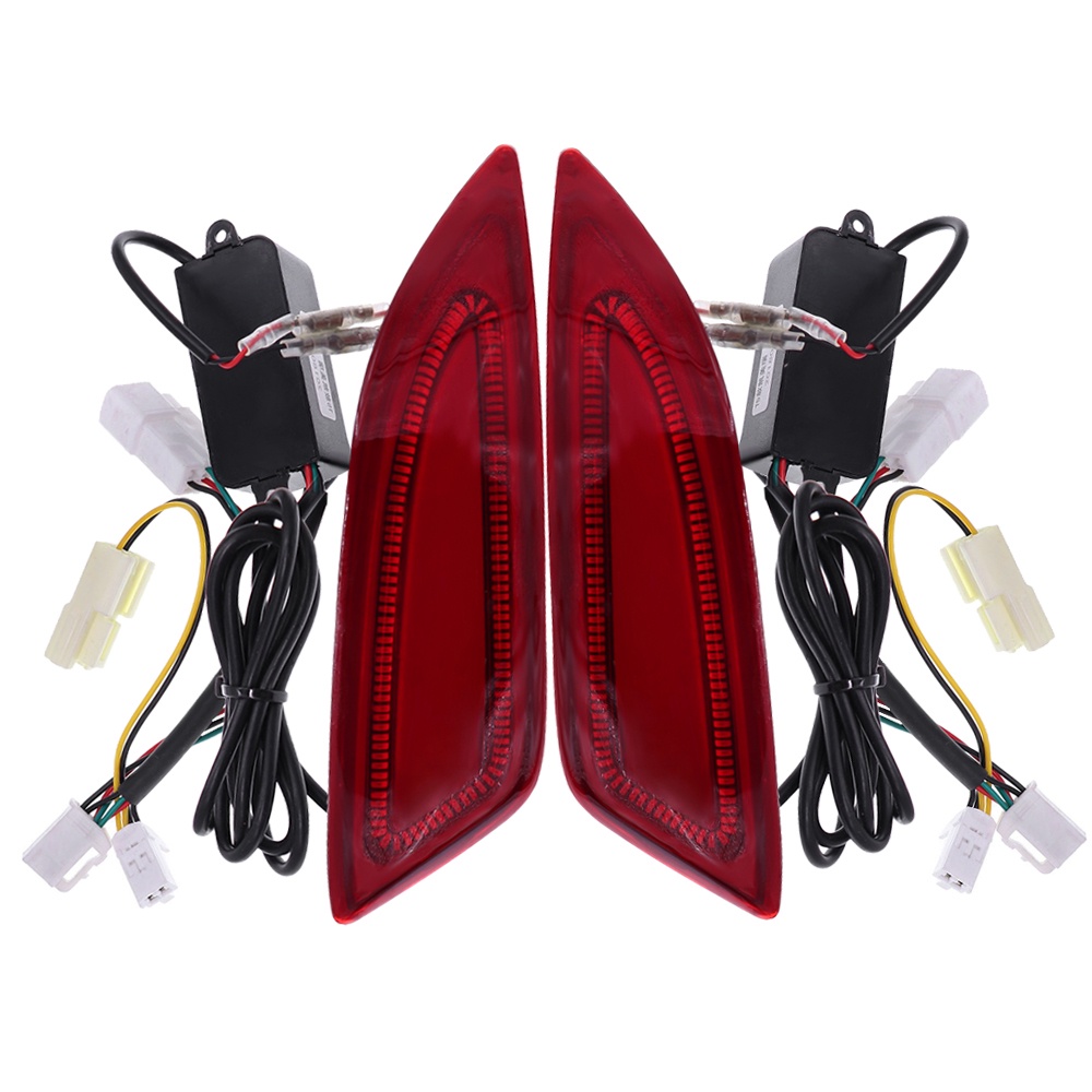 For Toyota Camry 2015 2016 LED Car DRL Rear Bumper tail light Turning