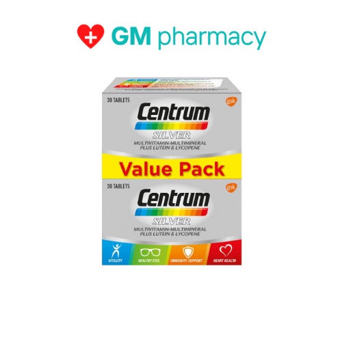 Centrum Multivitamin Multimineral Plus Lutein Healthy Eyes & Lycopene (2x30s) Shopee Malaysia