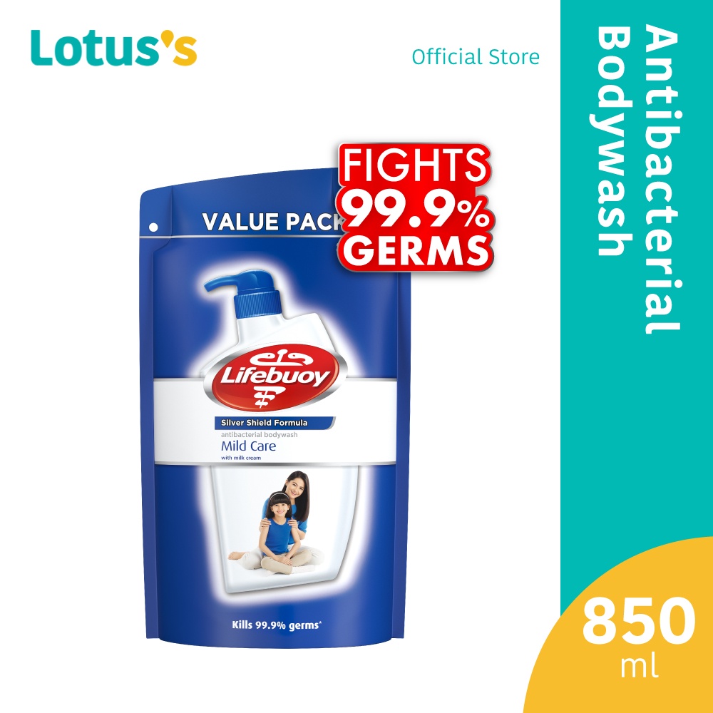 Lifebuoy Mild Care Body Wash Refill Pack (850Ml) Shopee Malaysia