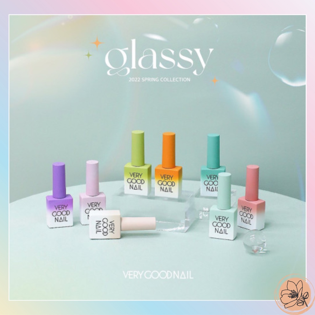 Very Good Nail x Glassy 8p Set Gel Nail