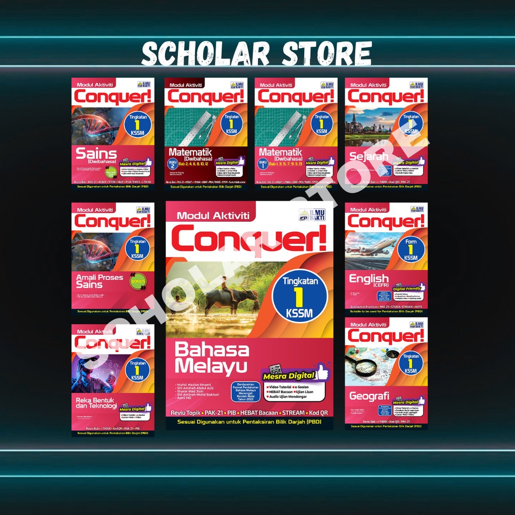 Scholarstore New Conquer Kssm Modul Aktiviti Pt