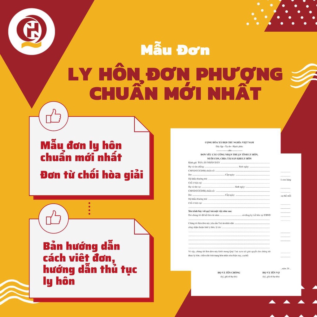 Latest standard Long Bien district unilateral divorce application + Instructions of the Lawyer writing application, submitting application, profile, divorce propagation