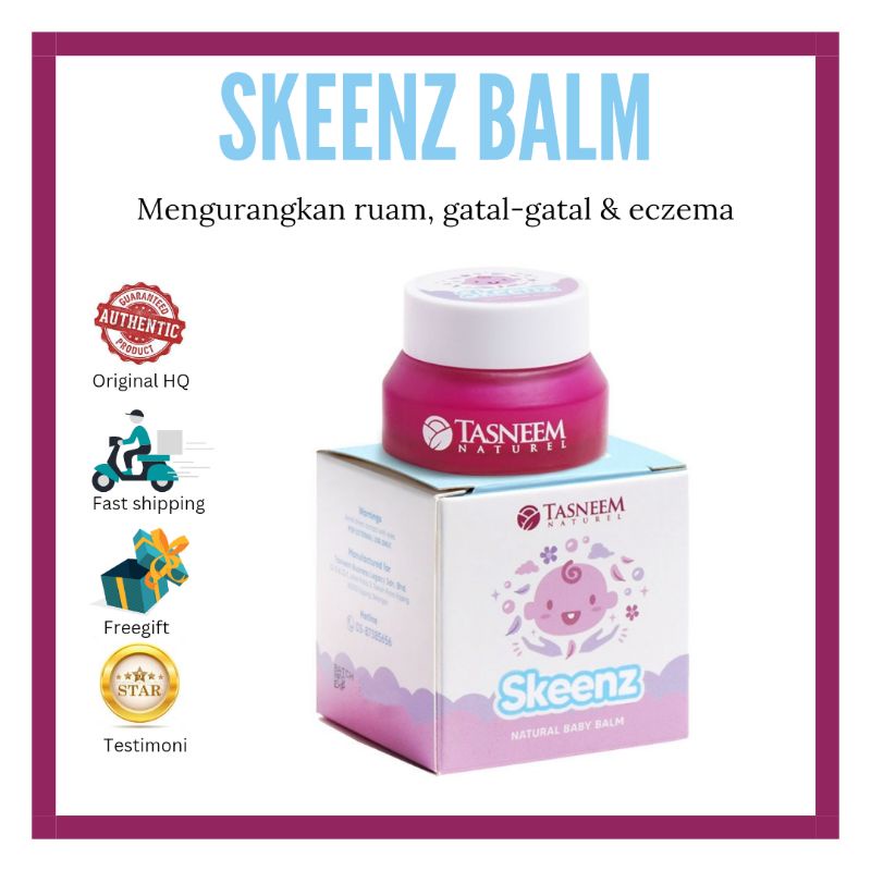 SKEENZ HFMD RUAM ALLERGIC ECZEMA GATAL GATAL SAKIT KULIT TASNEEM NATUREL Shopee Malaysia