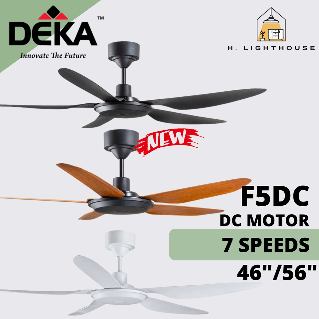 [🔥NEW 2022🔥FREE SHIPPING🔥] DEKA KRONOS Ceiling Fan F5DC 56" DC Motor 14