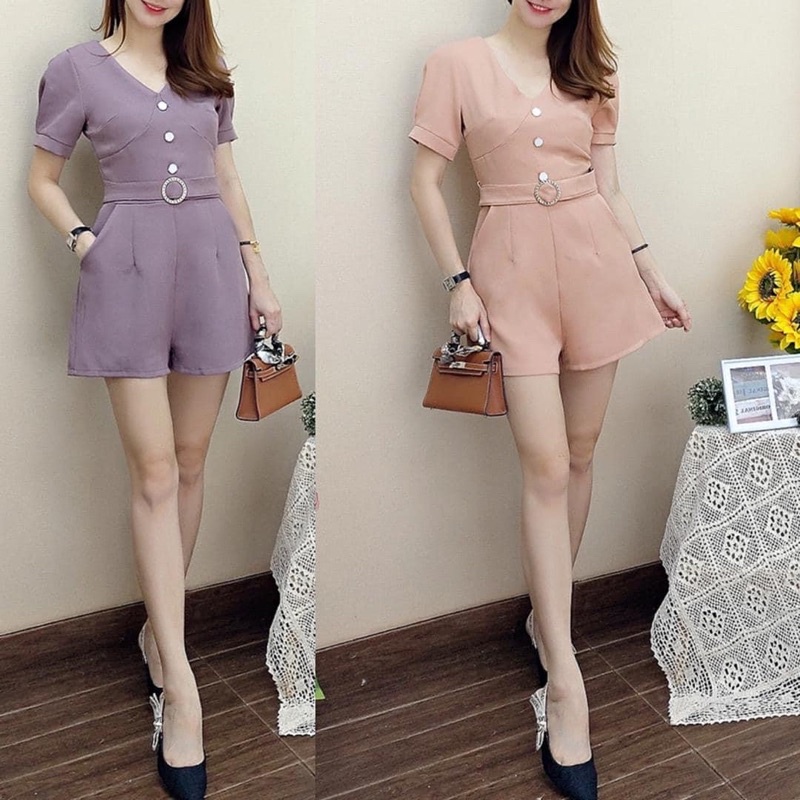 Desense 高质量连身裤附腰带Premium Quality jumpsuit with belt