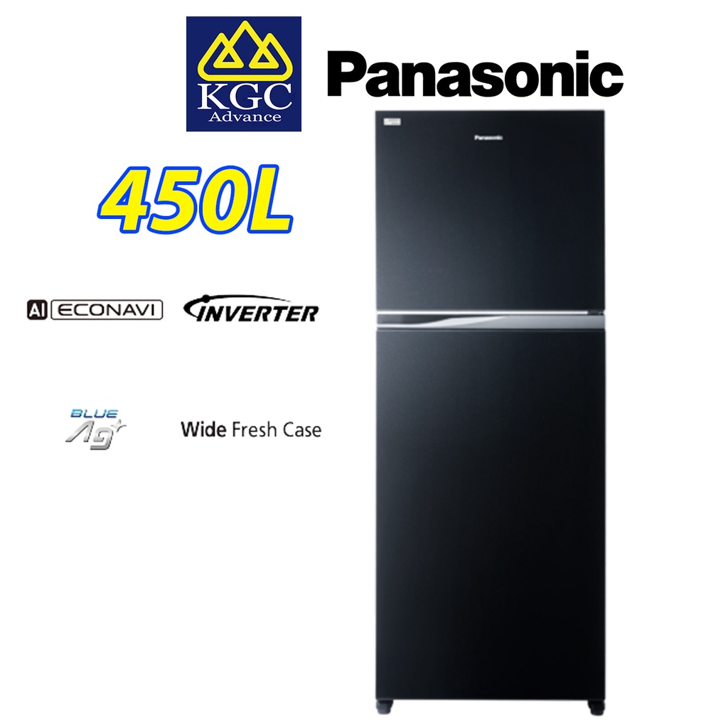 [Free Shipping] Panasonic 450L Inverter Energy Saving 2Door Top