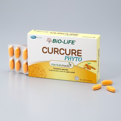 Bio-Life Herbalmeds Curcure Phyto Tablets 30's (Turmeric extract ...