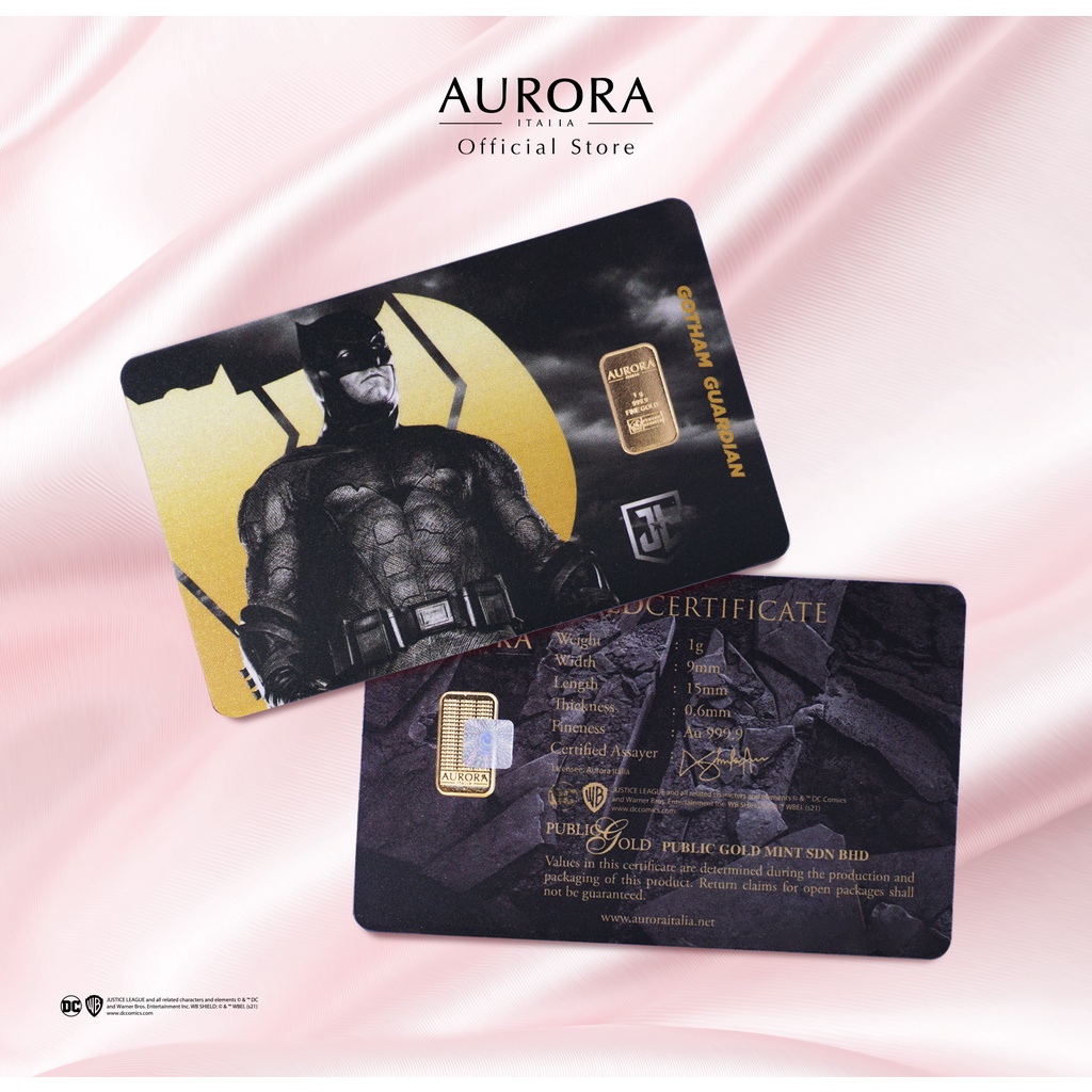 WARNER BROS X AURORA ITALIA (1g) 999.9 Zack Snyder's Justice League Collection&hellip;