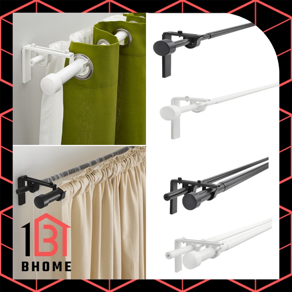 [CURTAIN ROD SET] IKEA CURTAIN ROD IKEA CURTAIN ACCESSORIES RACKA HUGAD SET ROD LANGSIR ROD