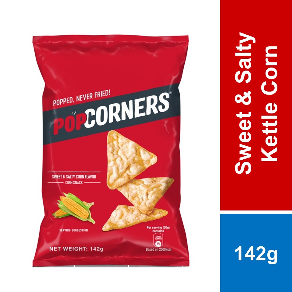 Popcorners Sweet & Salty Kettle Corn 142g Shopee Malaysia