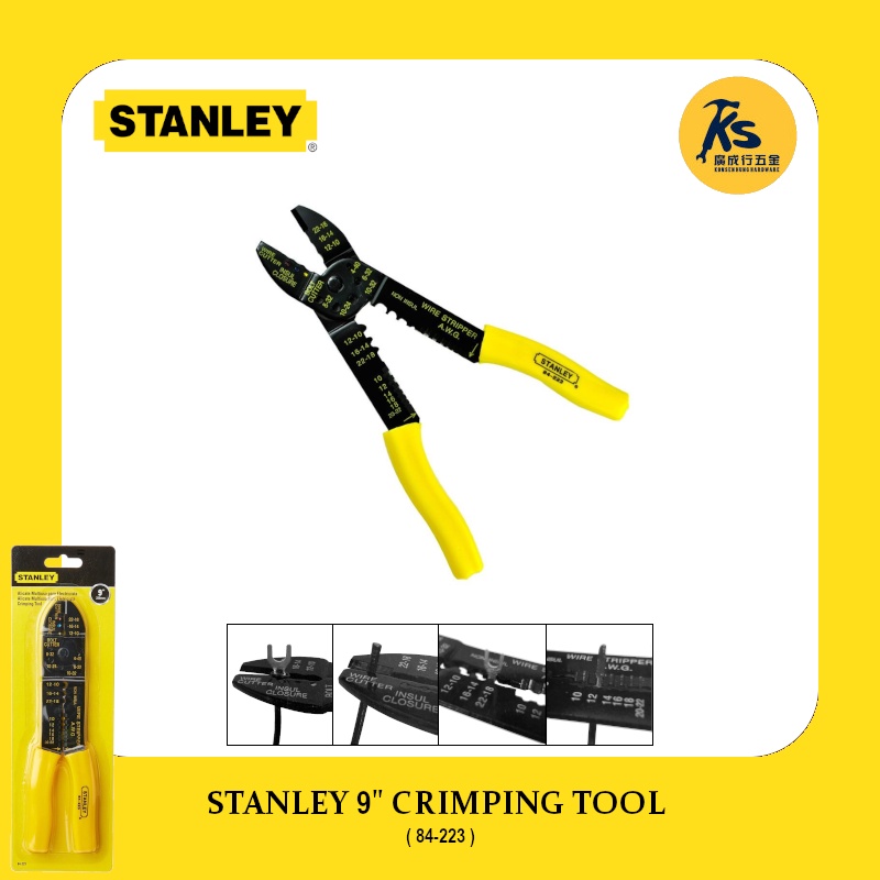 STANLEY 9" CRIMPING TOOL ( 84223 ) Shopee Malaysia