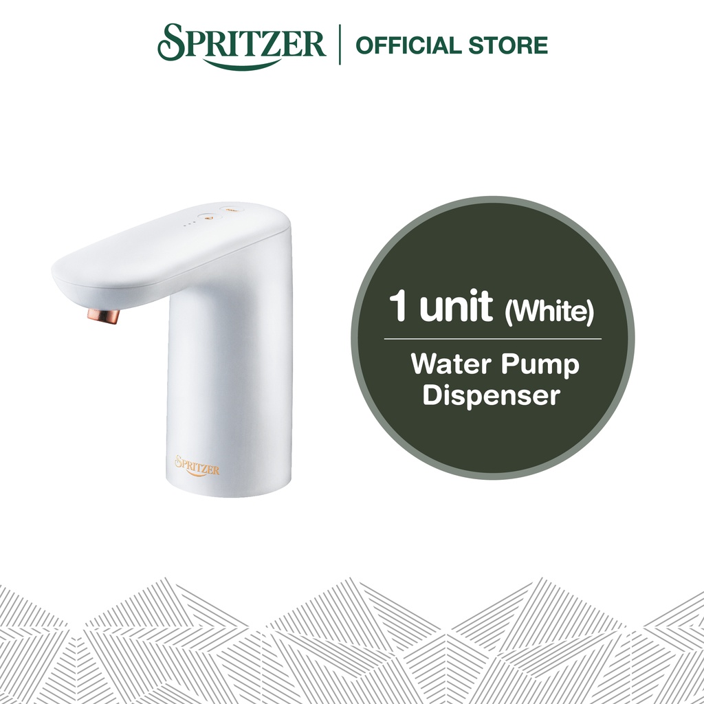 Spritzer Water Pump Dispenser - White