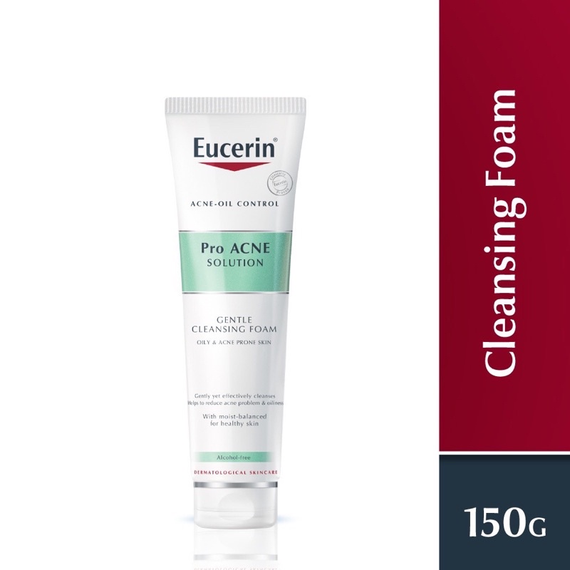 Eucerin Pro Acne Solution Cleansing Foam Anti Acne G G Shopee Malaysia