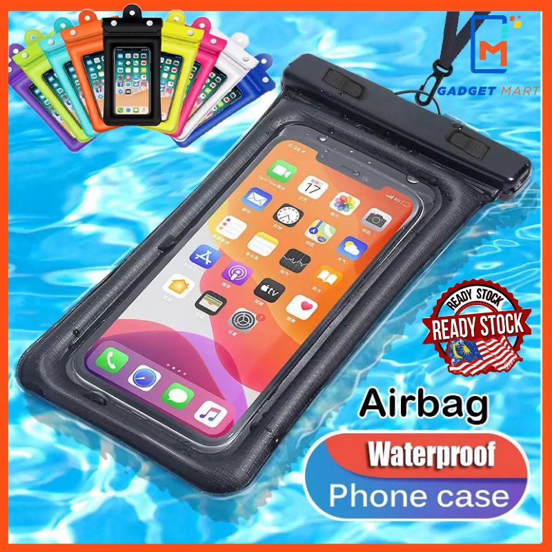 Waterproof phone Holder case pouch Universal handphone PVC plastik fon kalis air water proof Bag Beg 手机防水袋