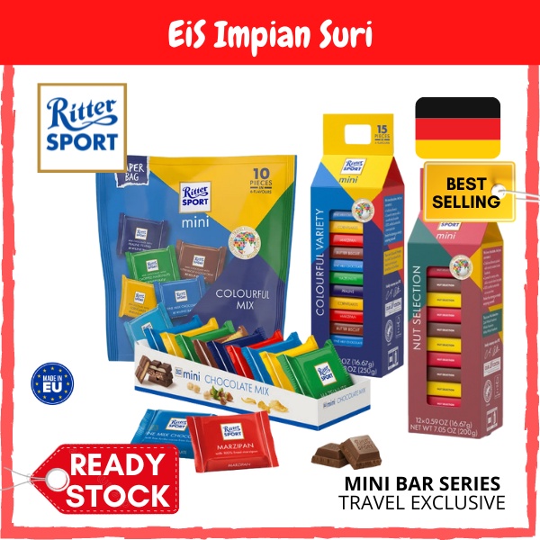 (Ready Stock!!) Ritter Sport Mini Mix 150g 250G Assorted Flavour