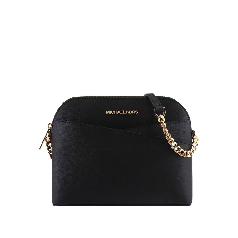 Michael Kors Jet Set Travel Medium Dome Crossbody Bag Black Shopee Malaysia