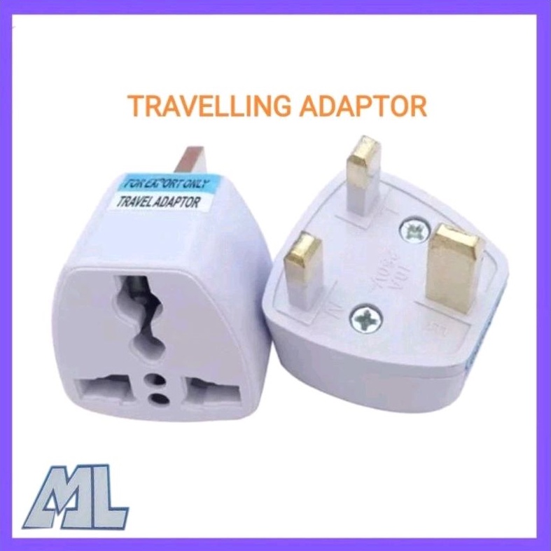 3-Pin Universal Adapter Plug Head UK 3 Pin Malaysia China Plug Socket US/EU/AU to UK Plug Adaptor