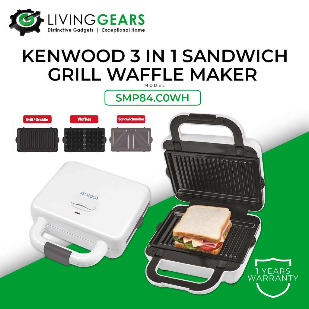 Kenwood Sandwich Maker SMP94C0WH Online At Best Price Sandwich Toasters Lulu Bahrain atelier