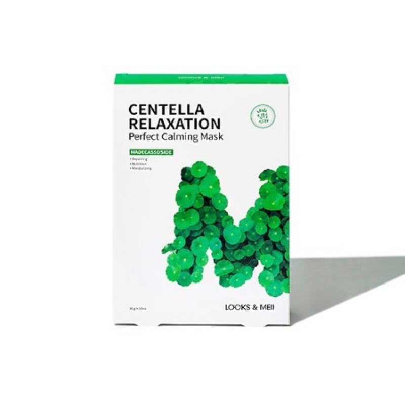 LOOKS AND MEII CENTELLA RELAXATION PERFECT CALMING MASK Shopee Malaysia