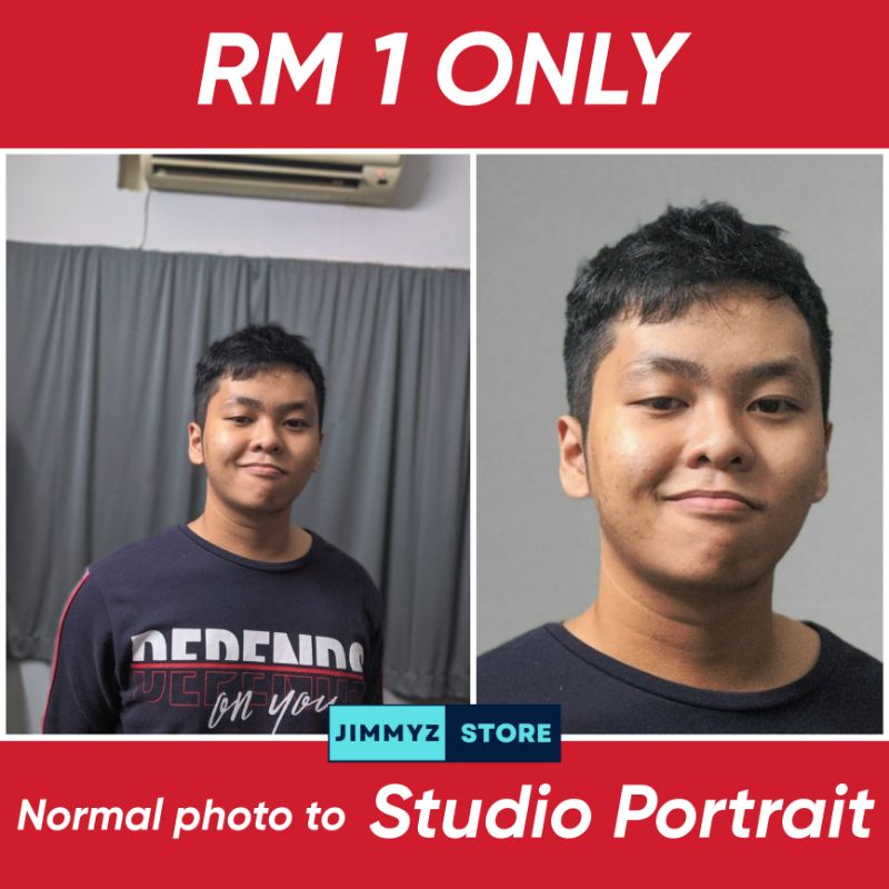 Photo Editing untuk Gambar IC, Profile photo untuk sosial media