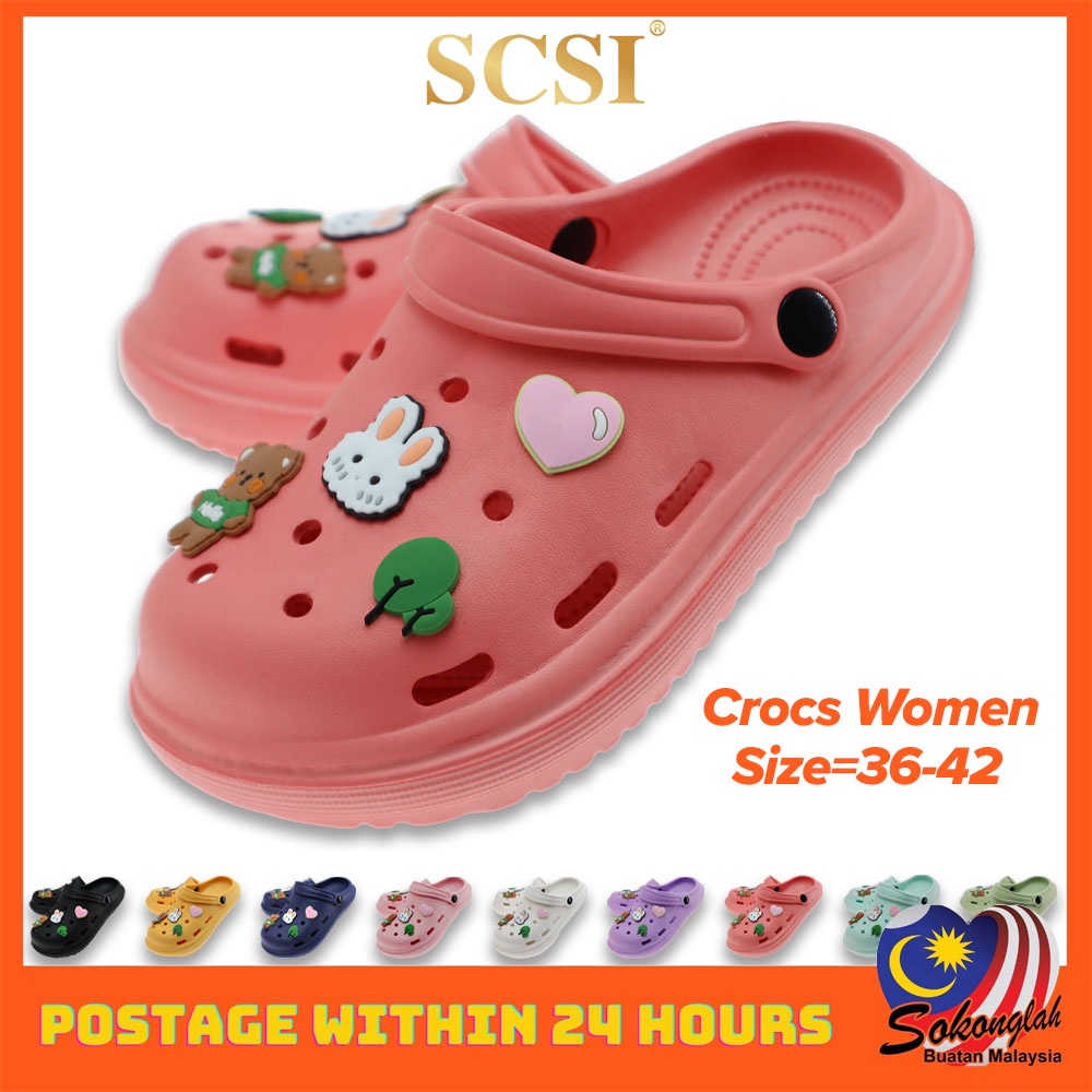 SCSI i Cream Korea Crocs Women / Women Crocs Shoes / Clog Shoes Women ...