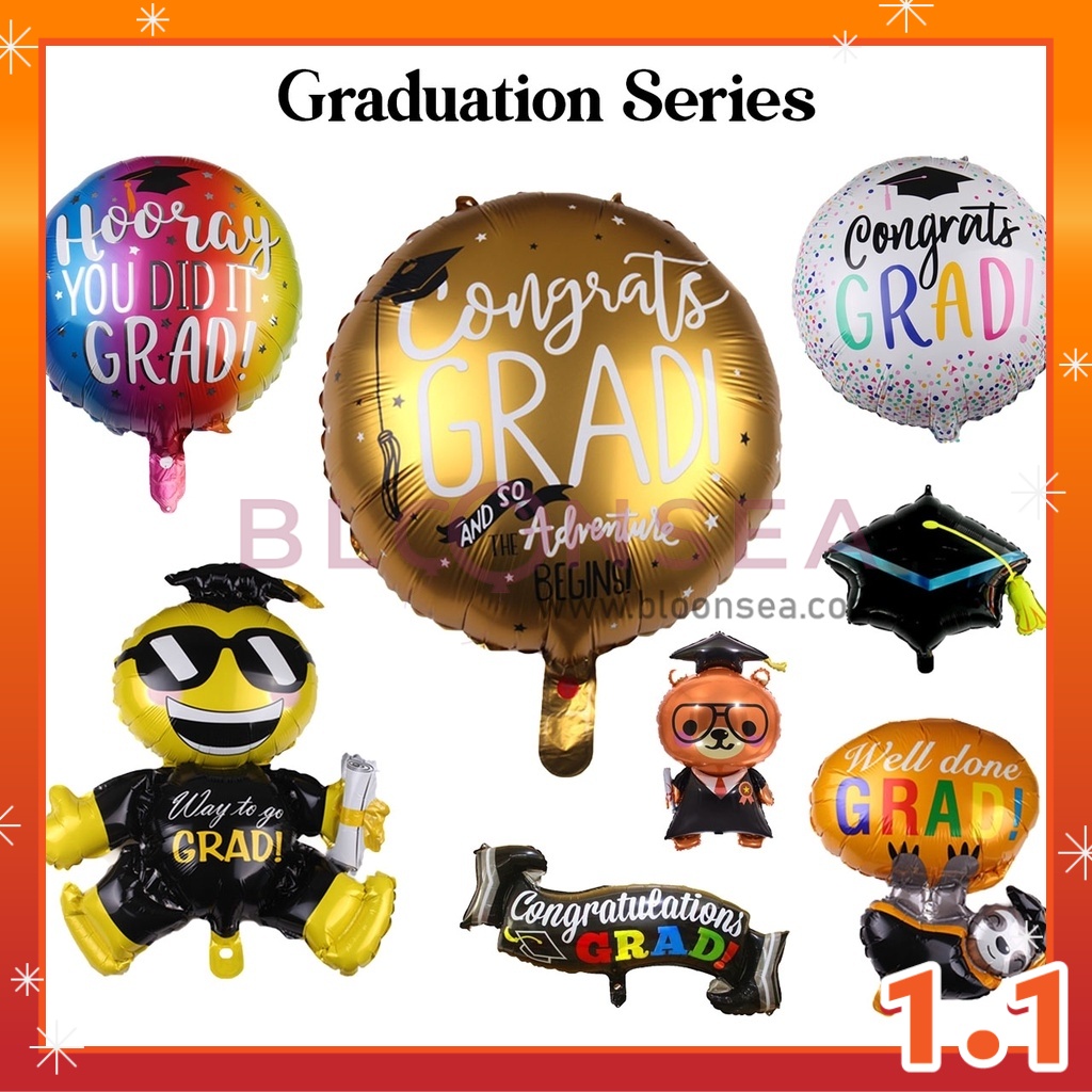 Congratulations Foil Balloon Graduation Congrats Grad Convocation ...