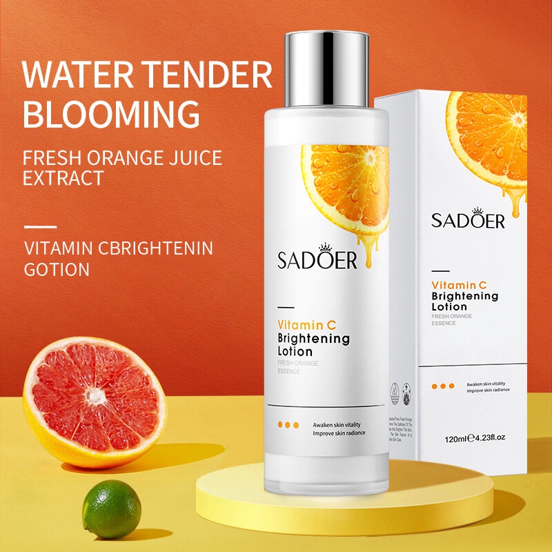 SADOER Vitamin C Brightening Lotion Fresh Orange Essence Hydrating