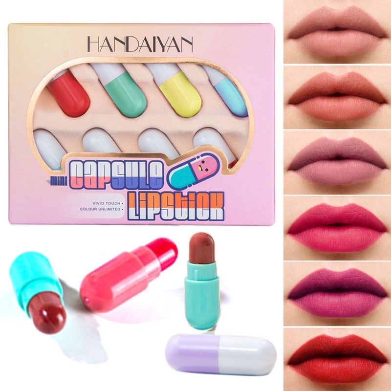 Lipstick Capsul Pill Shopee Malaysia