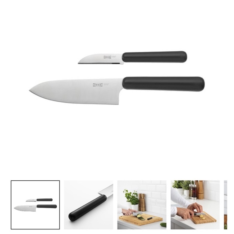 IKEA Knife Set (FORDUBBLA) Shopee Malaysia
