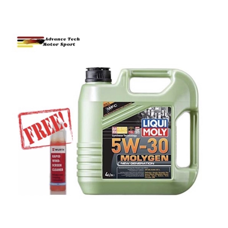 Liqui Moly 5W30 Molygen New Generation Engine Oil (4 L) Shopee Malaysia