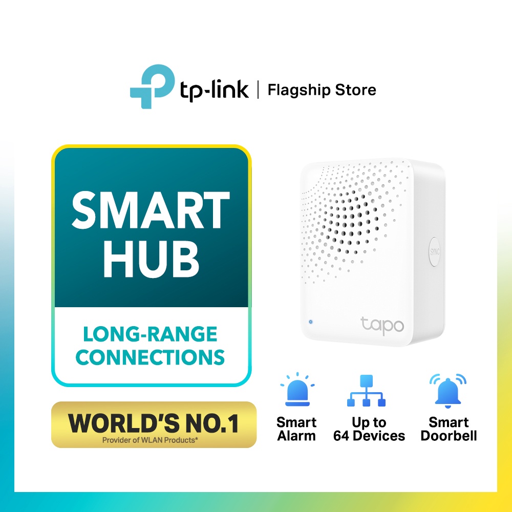 TP-Link Tapo Smart IoT Hub Tapo H110 | H100 | Support T100 T110 T300 T310 T315 S200B S200D Smart Home Bundle