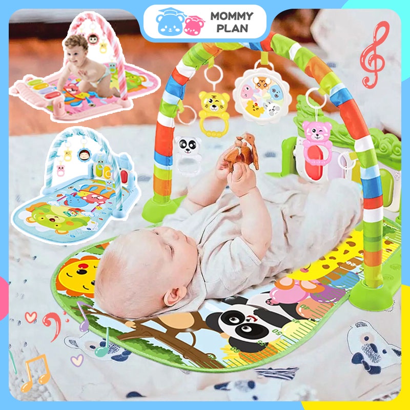 Baby Kick Play Musical Playmat Baby Toys Colourful Musical Play Gym