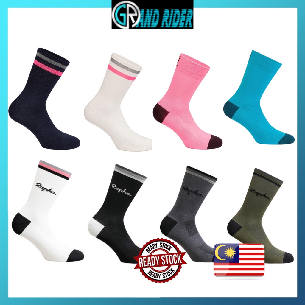 New Professional Rapha Team Cycling Socks Men Women Breathable Bicycle Socks Outdoor Sports Road Bike Socks