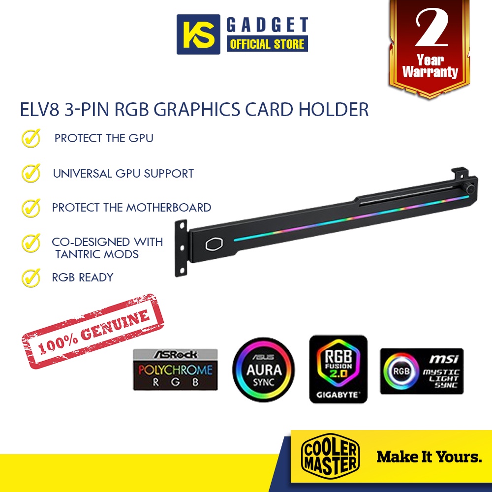 HOT Gpu Holder Elv8 Gpu Brace Gpu Brace Cooler Master Elv8
