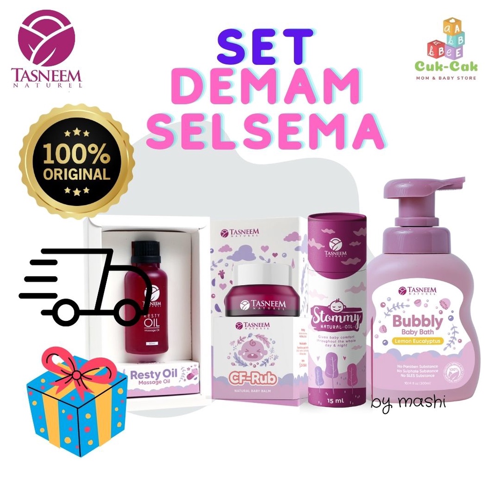 Tasneem Naturel Set Demam Batuk Selsema | Shopee Malaysia