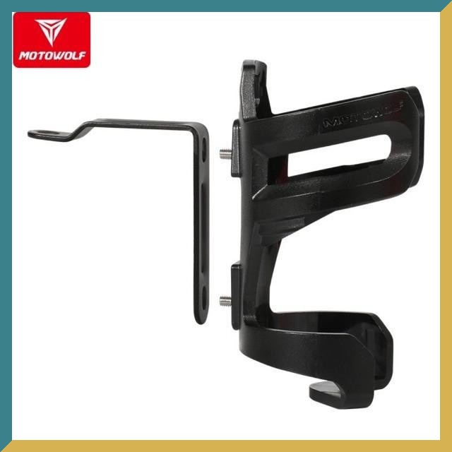 Motorcycle Bottle Cup Holder MOTOWOLF Bicycle Pemegang Botol Crash Bar