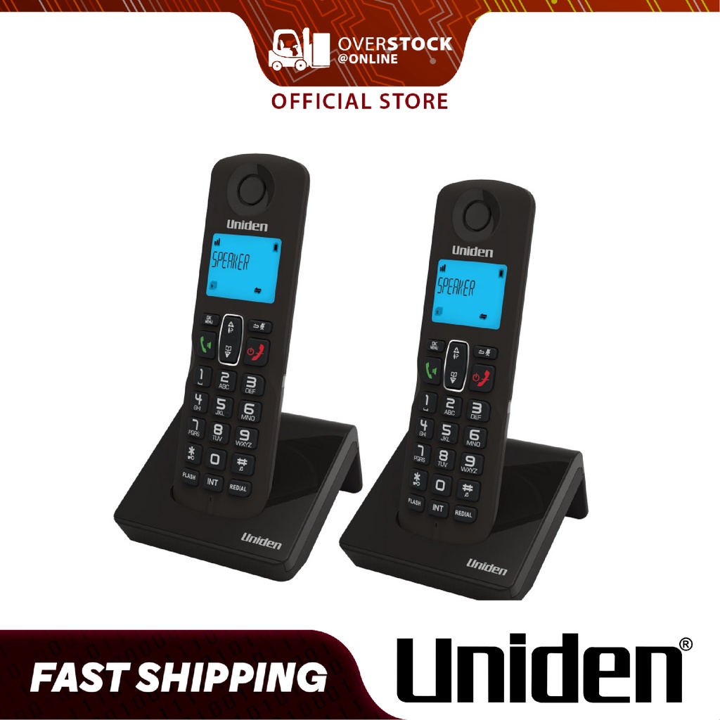 Uniden AT31012 Twin Cordless DECT Phone Office Home TM Unifi Line
