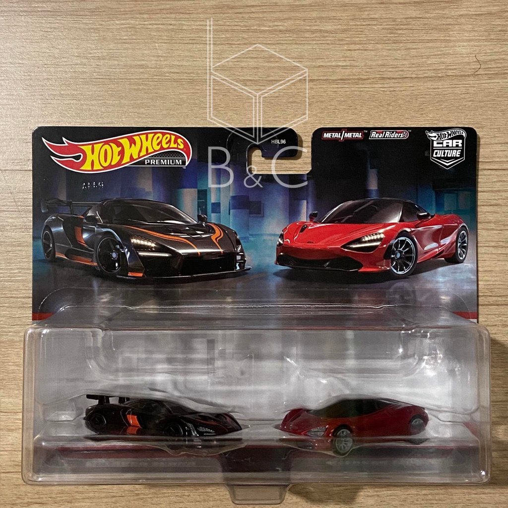 Hotwheels HW Hot Wheels Premium Car Culture Twin Pack Mclaren Senna ...