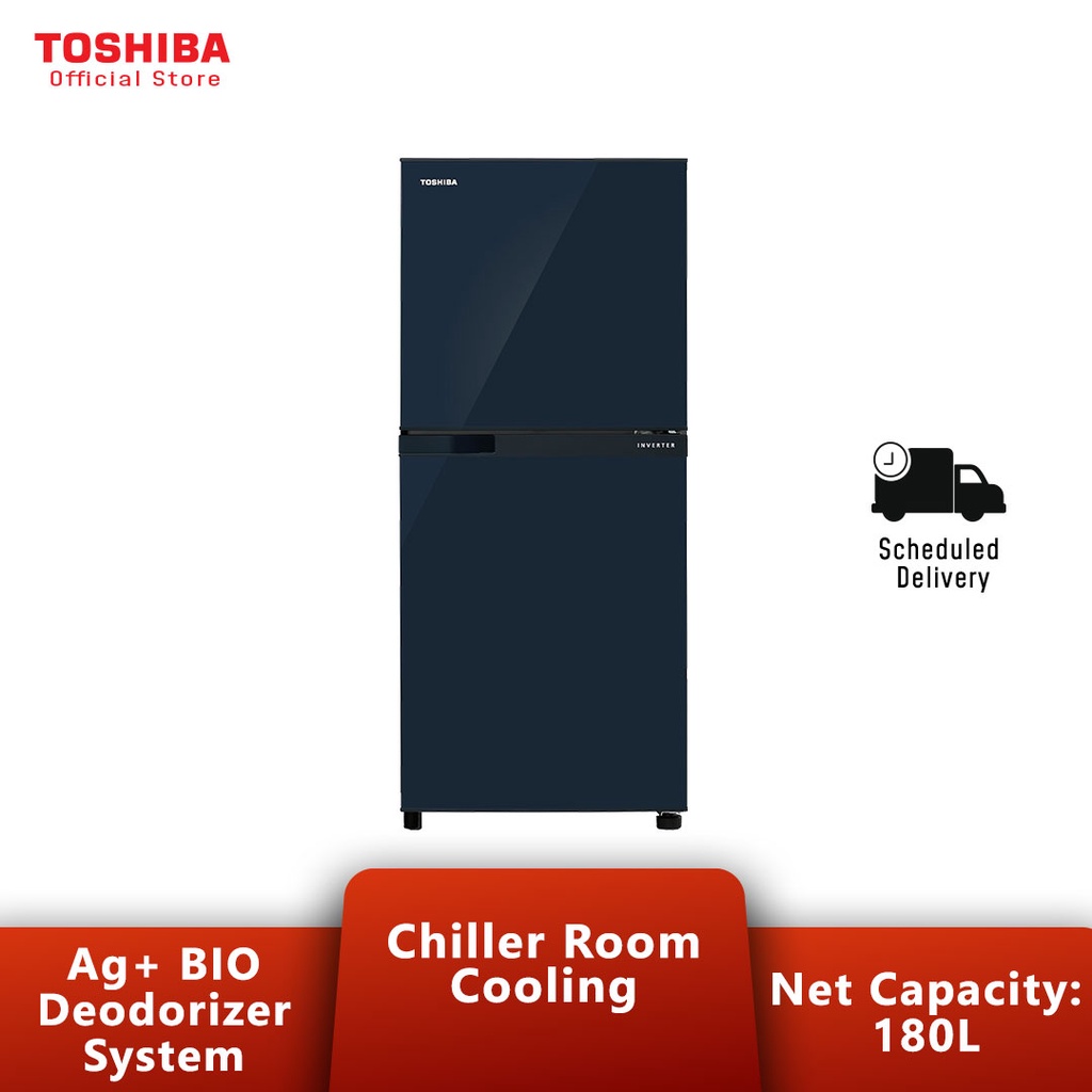 [2022 New Model] Toshiba GR-B22MP(UB) 203L 2 Doors Refrigerator ...