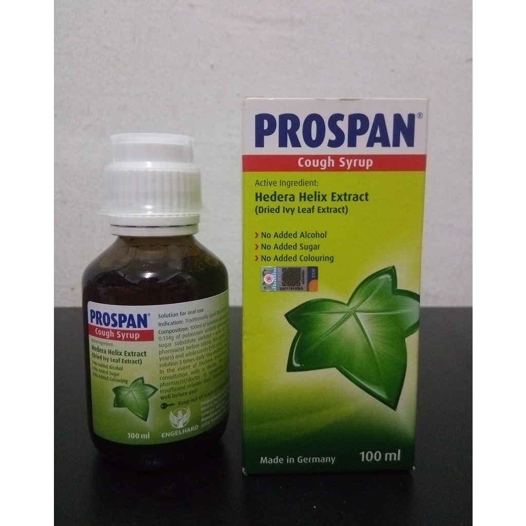 Prospan Cough Syrup 100ml, Engelhard, Fruity Flavour With Cherry Smell ...