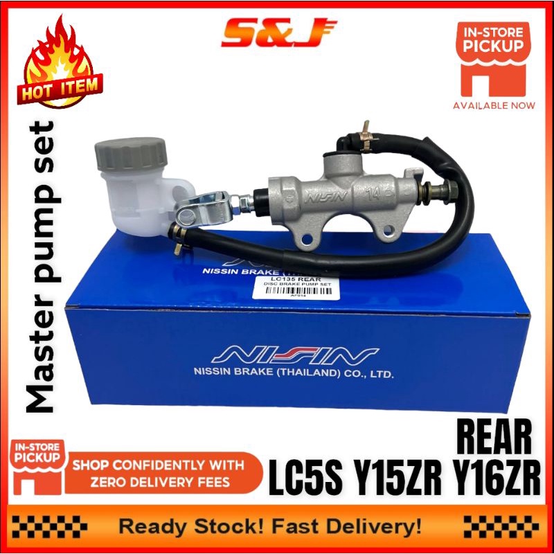 Y15ZR Y16ZR Y15 Y16 LC5S NISSIN MASTER PUMP SET DISC BRAKE PUMP SET Shopee Malaysia