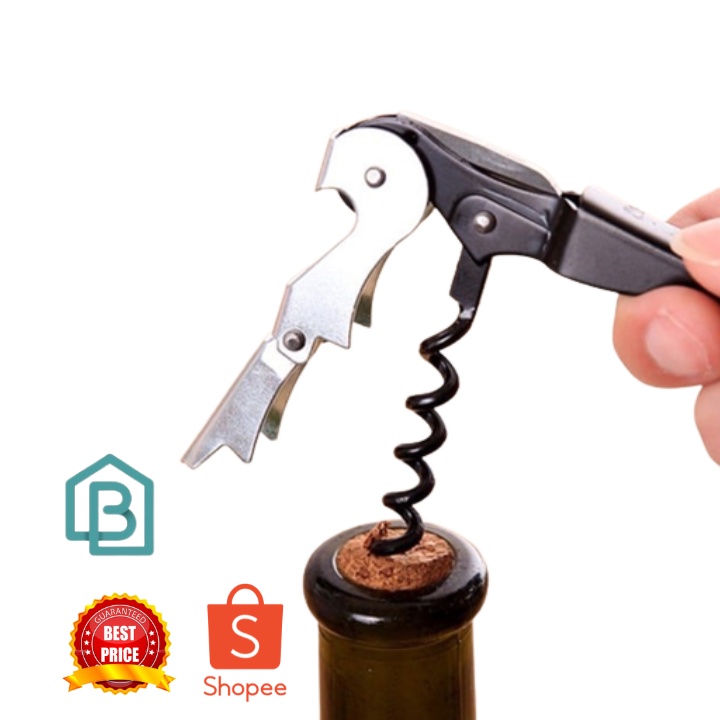 Multi Tool Corkscrew Wine Bottle Opener Multifunctional Stainless Steel Bottle Cap Opener Champagne Bar 红酒啤酒开瓶器