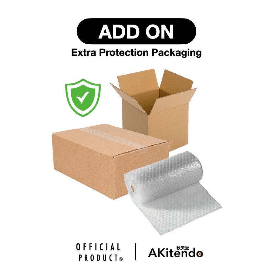 [AddOn] Extra Protection Packaging Triple Layer Bubble Wrap + Extra