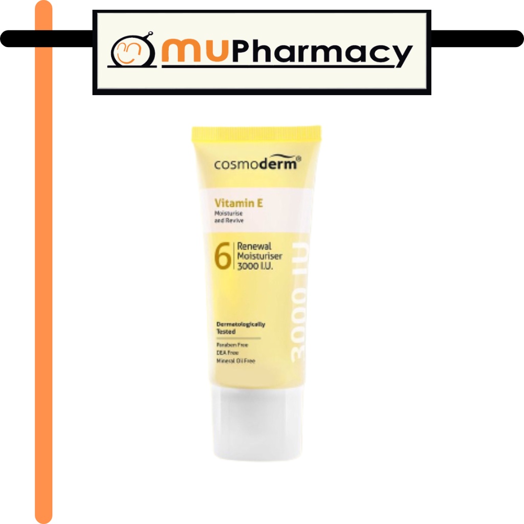 Cosmoderm Vitamin E Moisturiser 3000 IU 50ML Shopee Malaysia