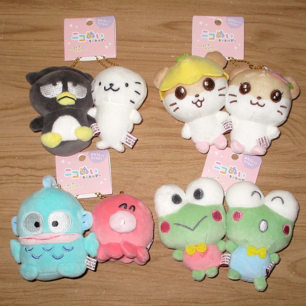 Japan Sanrio Bad Badtz Maru / Hangyodon / Keroppi / Coro Coro Kurirn ...